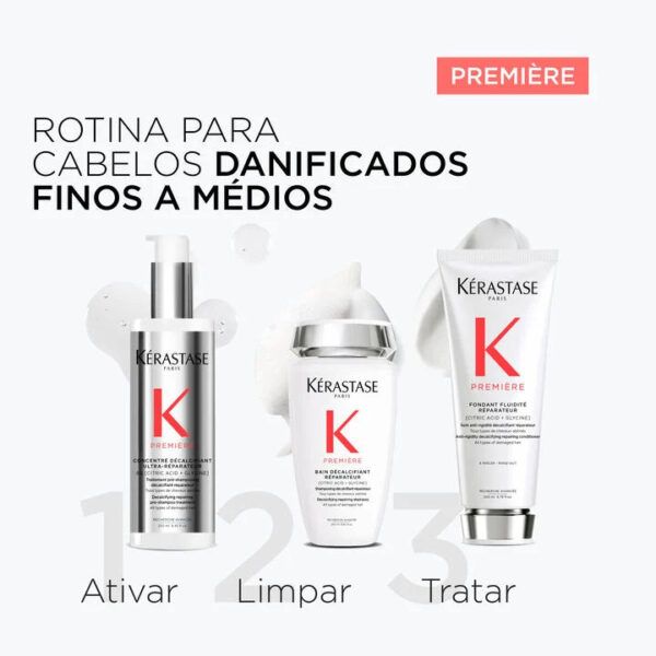 Kit Kérastase Première Shampoo + Condicionador + Tratamento Descalcificante - Image 2