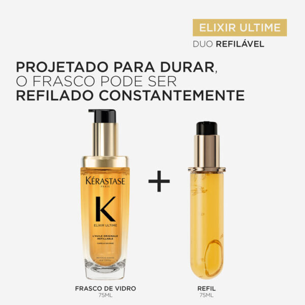 Kit Kérastase Elixir Ultime Com Refil - Image 9